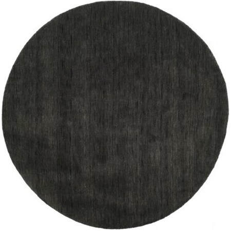 Safavieh Himalaya Round Area Rug, Charcoal - 6 x 6 ft. HIM311G-6R